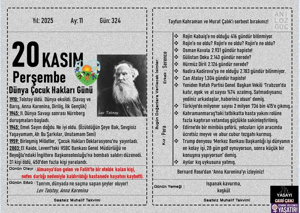 Dünya Çocuk Hakları Günü 1